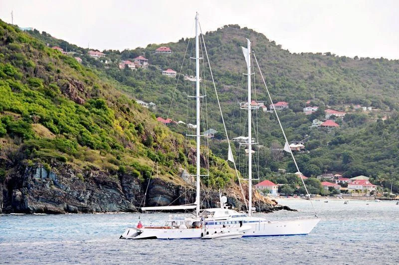 a sailboat on the water aboard PILAR ROSSI Yacht for Sale