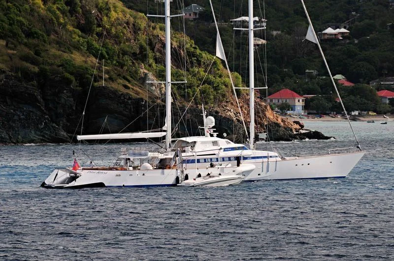 a group of boats on the water aboard PILAR ROSSI Yacht for Sale