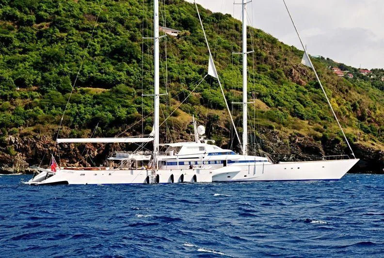a boat on the water aboard PILAR ROSSI Yacht for Sale