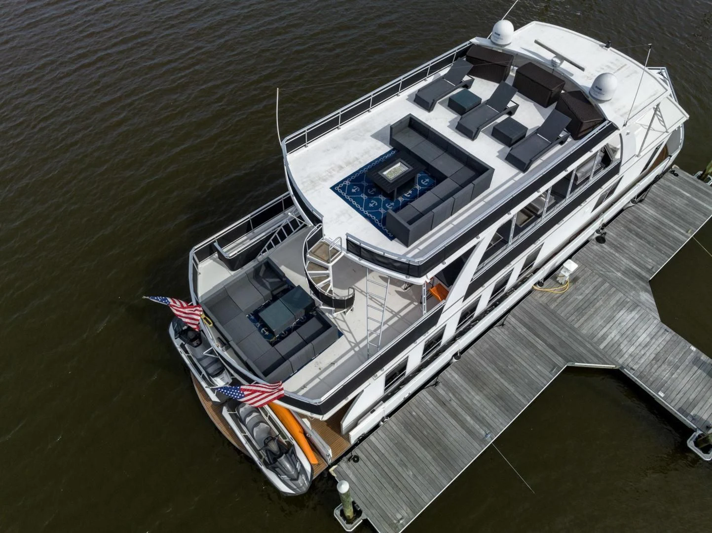 a ship on the water aboard KNOT TIDE DOWN Yacht for Sale