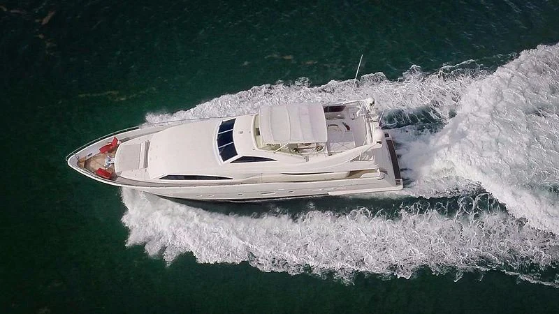 a boat on the water aboard NOAH'S Yacht for Sale