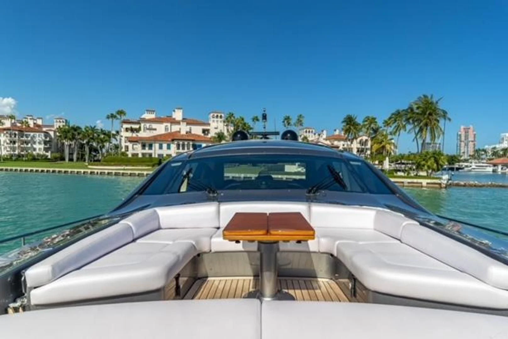 a boat on the water aboard RAW 2-HP Yacht for Sale