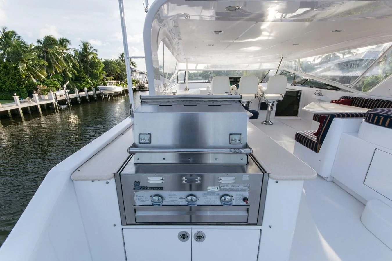 the inside of a boat aboard LIFE'S A JOURNEY Yacht for Sale