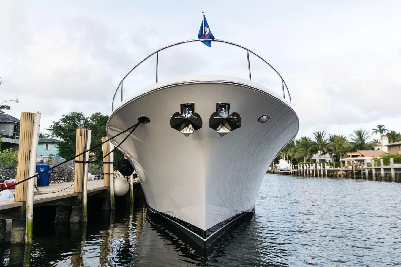 a large metal structure in the water aboard LIFE'S A JOURNEY Yacht for Sale