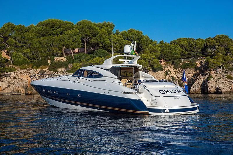 a boat in the water aboard OSCAR Yacht for Sale