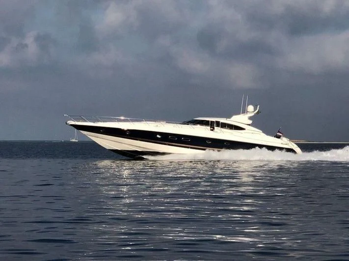 a boat on the water aboard OSCAR Yacht for Sale