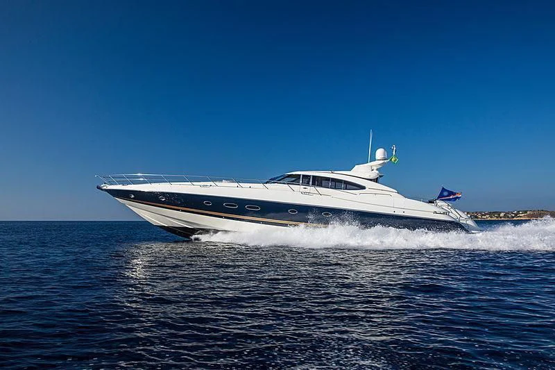 a boat on the water aboard OSCAR Yacht for Sale