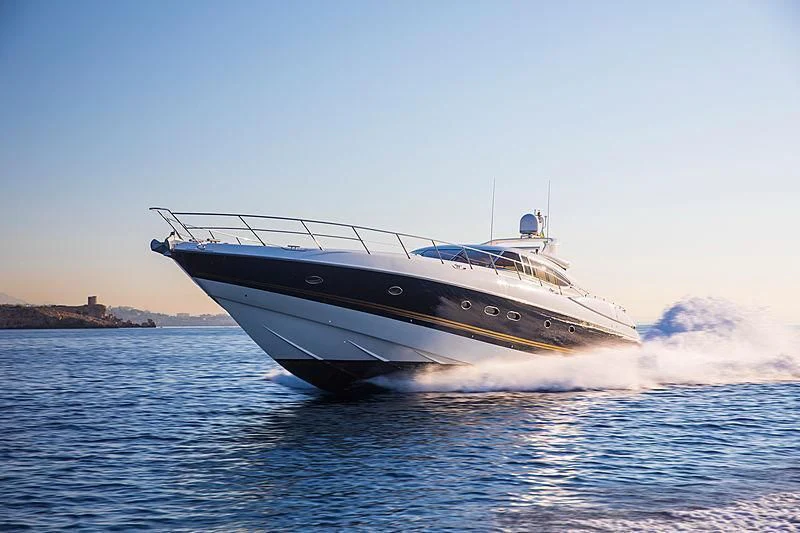 a boat on the water aboard OSCAR Yacht for Sale