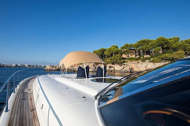 a boat on the water aboard OSCAR Yacht for Sale