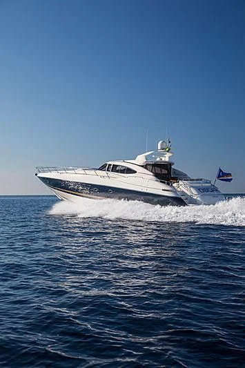 a boat on the water aboard OSCAR Yacht for Sale