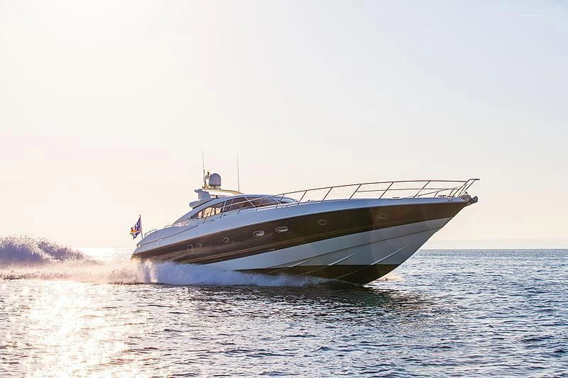 a boat on the water aboard OSCAR Yacht for Sale