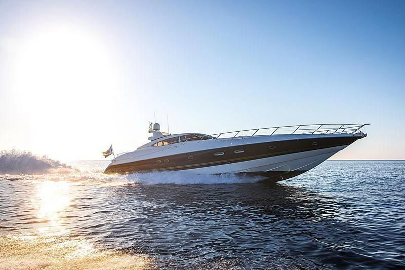a boat on the water aboard OSCAR Yacht for Sale