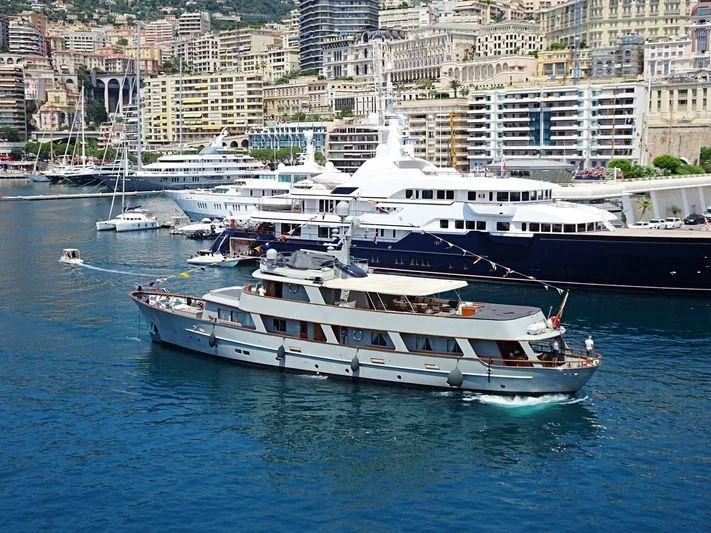 a couple of boats in the water aboard JURA II Yacht for Sale