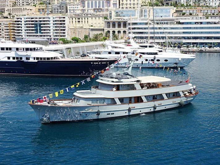 a couple of boats in the water aboard JURA II Yacht for Sale