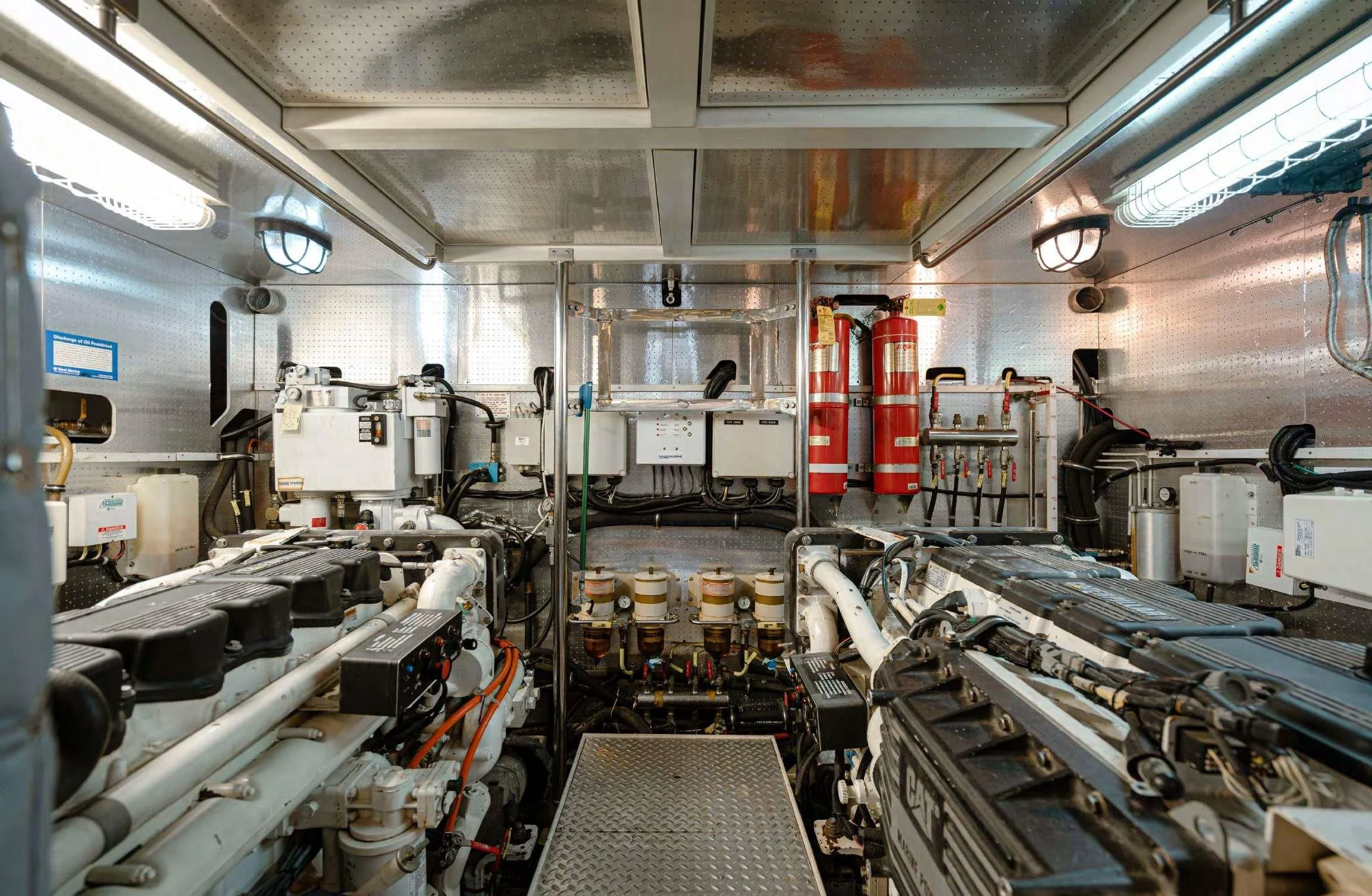 inside view of a factory aboard HAPPINESS II Yacht for Sale