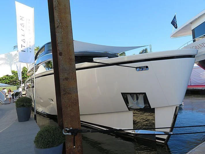 a boat on the water aboard INFINITY Yacht for Sale