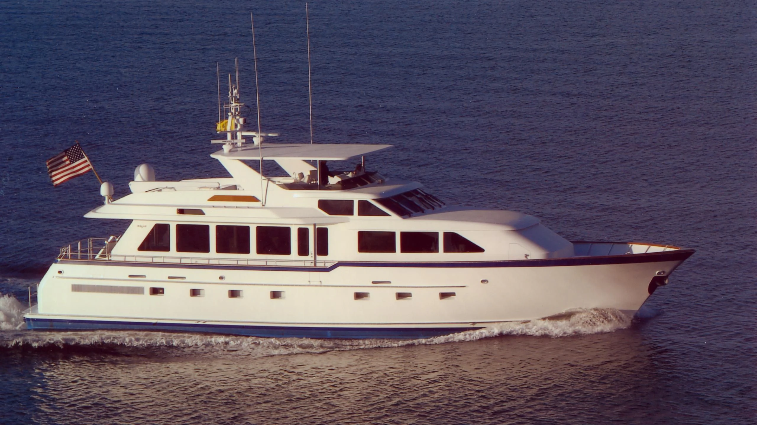 a boat on the water aboard MALDAU Yacht for Sale