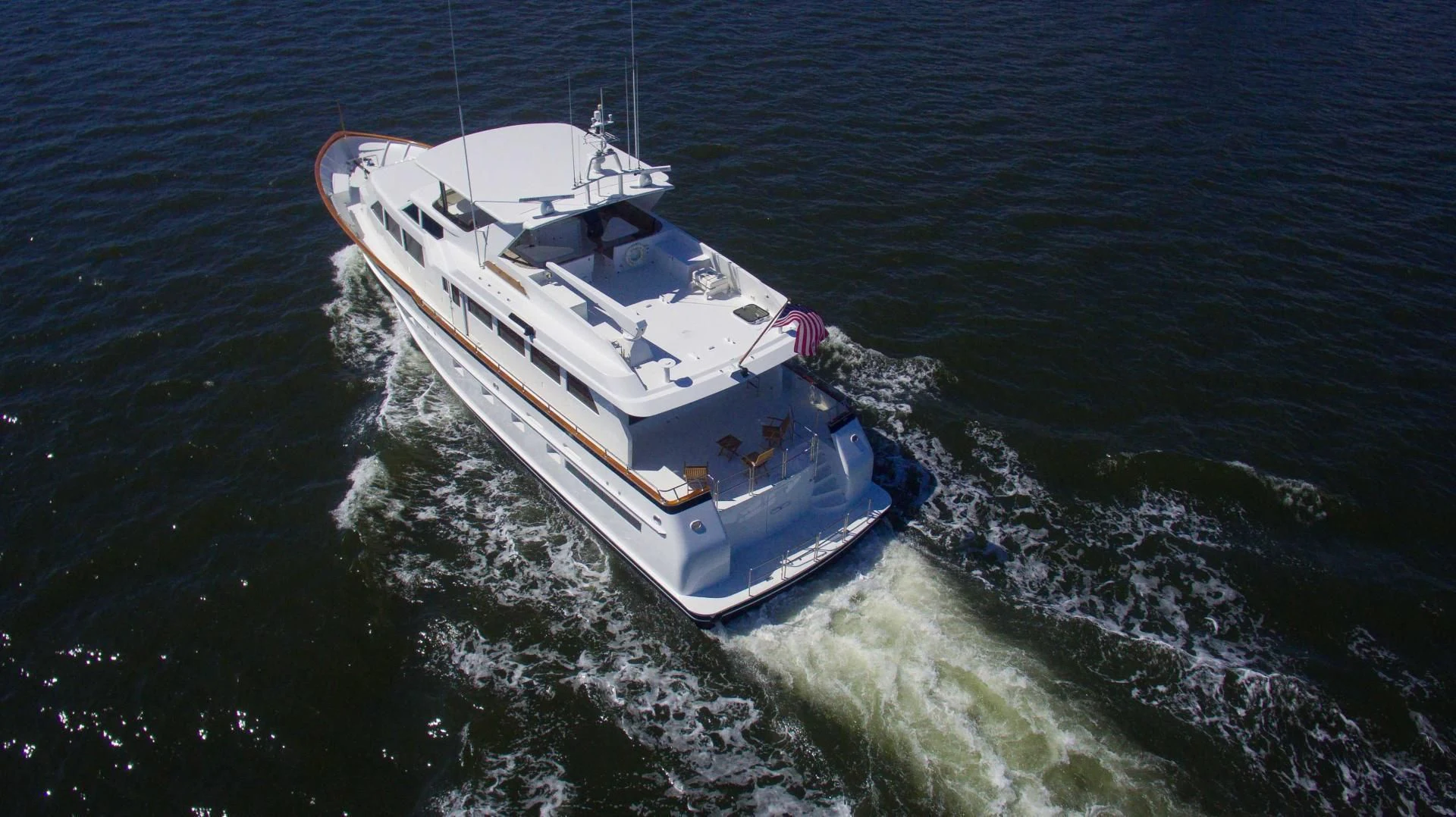 a boat on the water aboard MALDAU Yacht for Sale