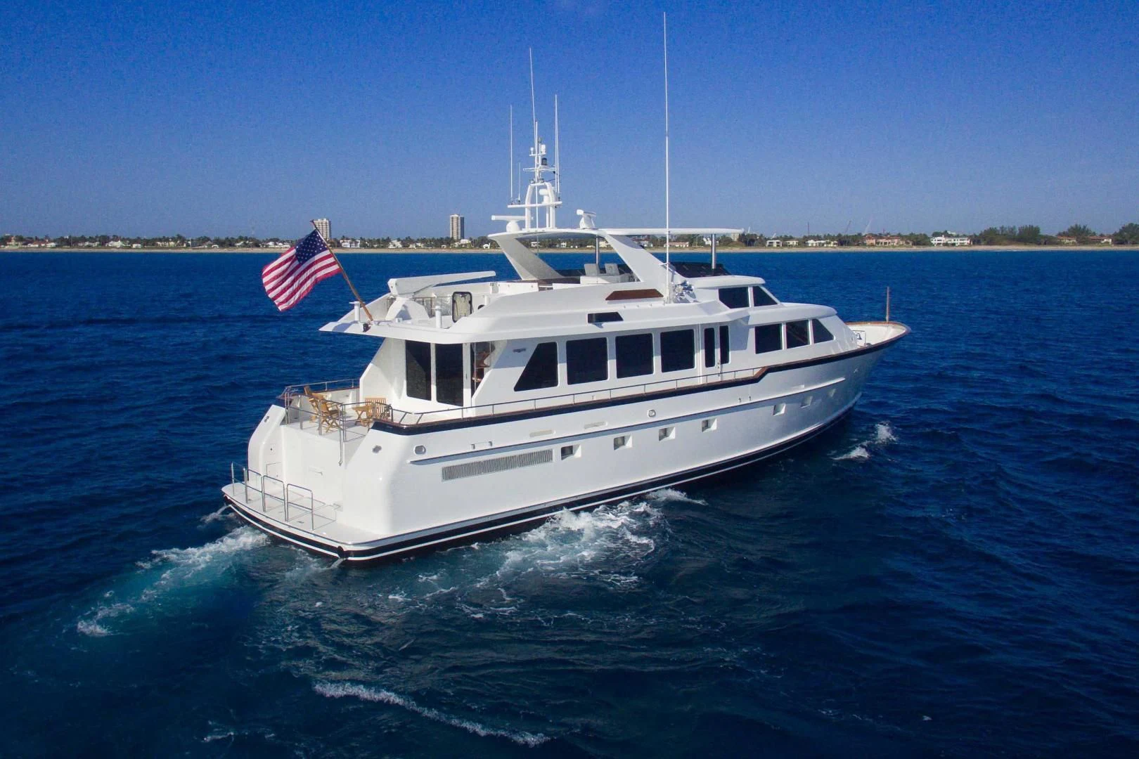 a boat on the water aboard MALDAU Yacht for Sale