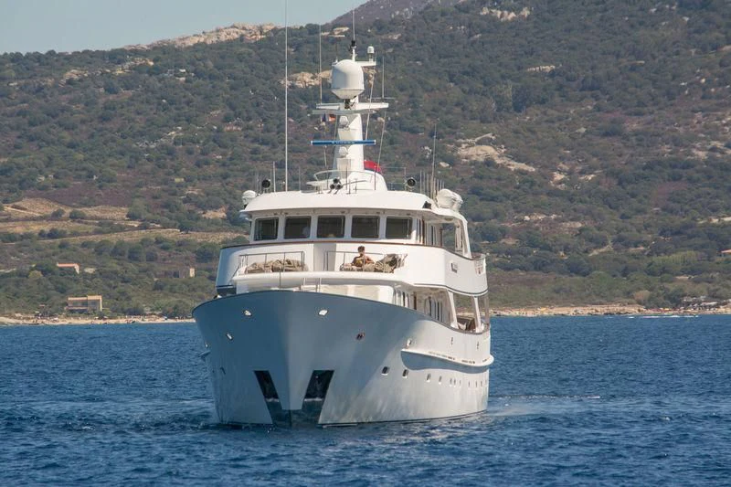 a boat on the water aboard SIDARTA Yacht for Sale
