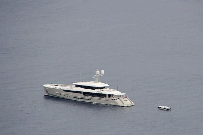 a boat in the water aboard ENDEAVOUR 2 Yacht for Sale