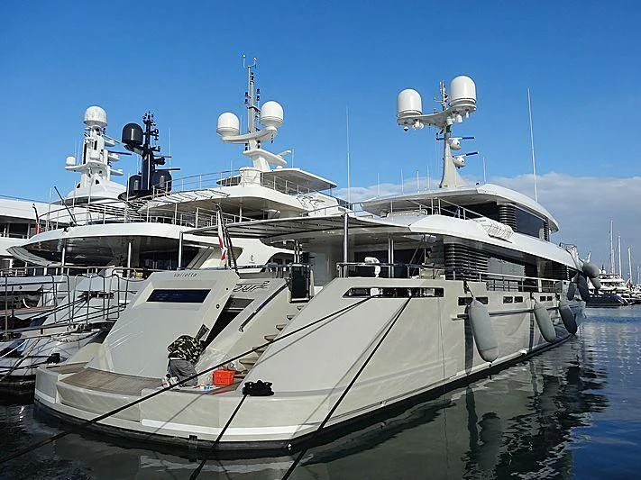 a large white boat aboard ENDEAVOUR 2 Yacht for Sale
