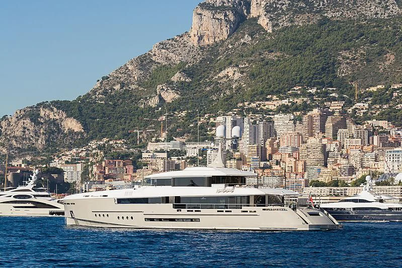 a boat on the water aboard ENDEAVOUR 2 Yacht for Sale