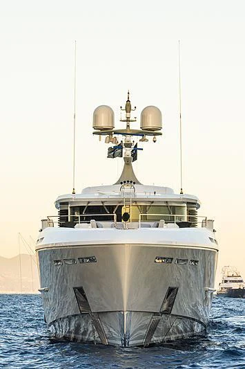 a large boat in the water aboard ENDEAVOUR 2 Yacht for Sale