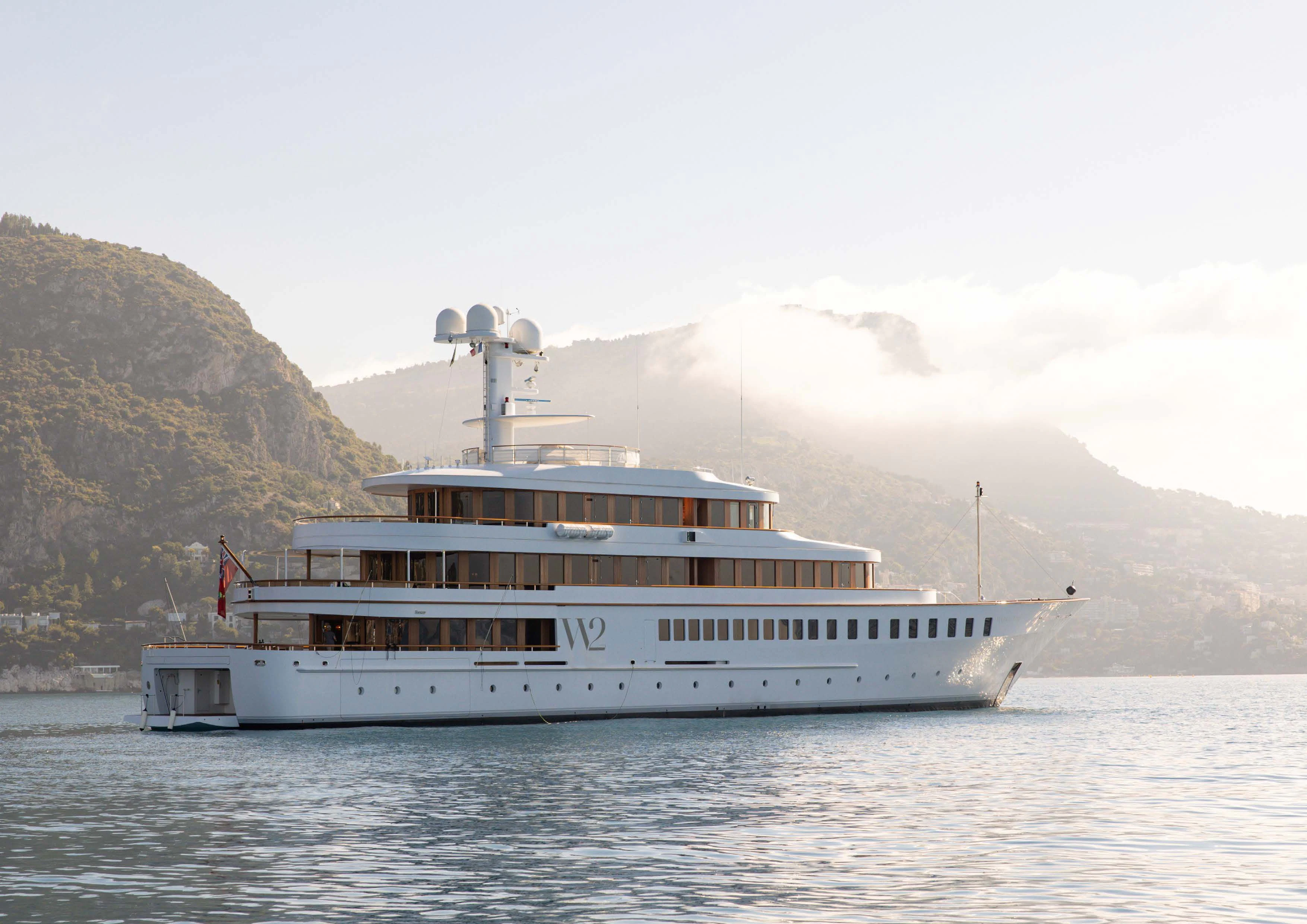 a boat on the water aboard WEDGE TOO Yacht for Sale