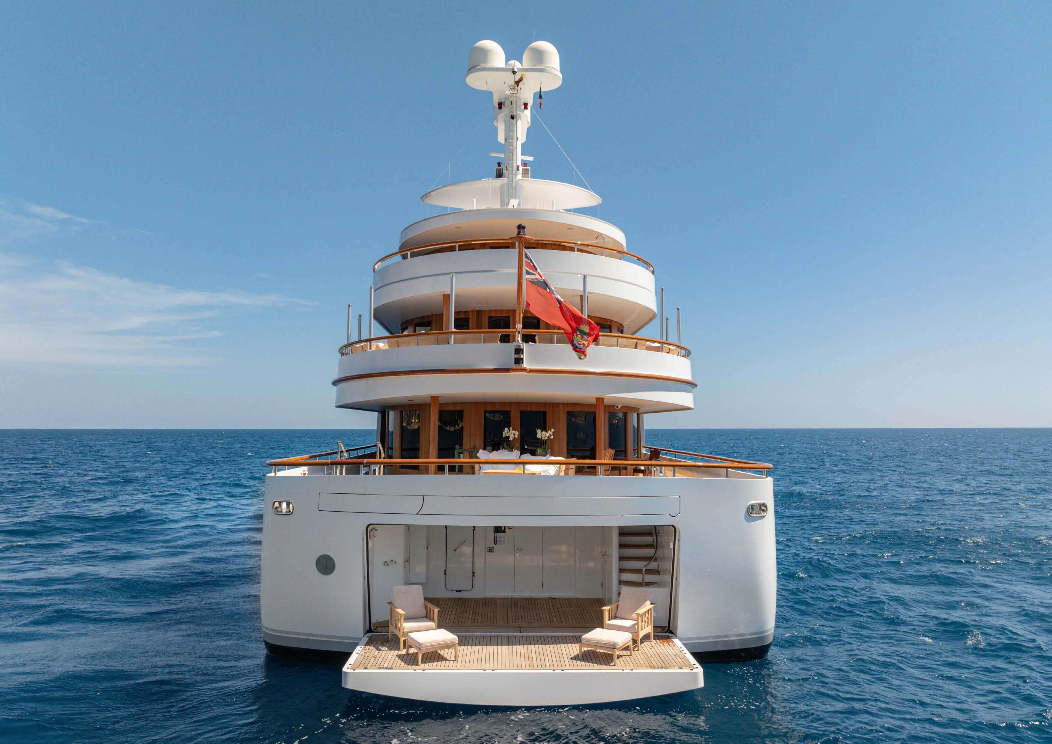 a boat in the water aboard WEDGE TOO Yacht for Sale