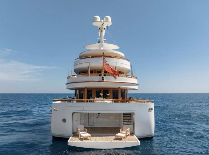 a boat in the water aboard WEDGE TOO Yacht for Sale