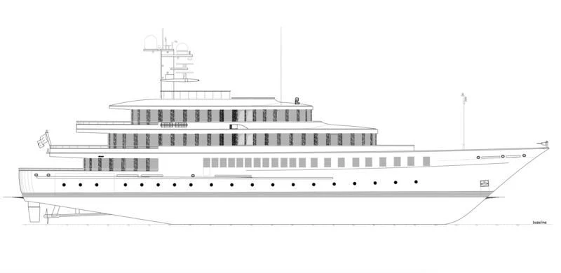 diagram aboard WEDGE TOO Yacht for Sale
