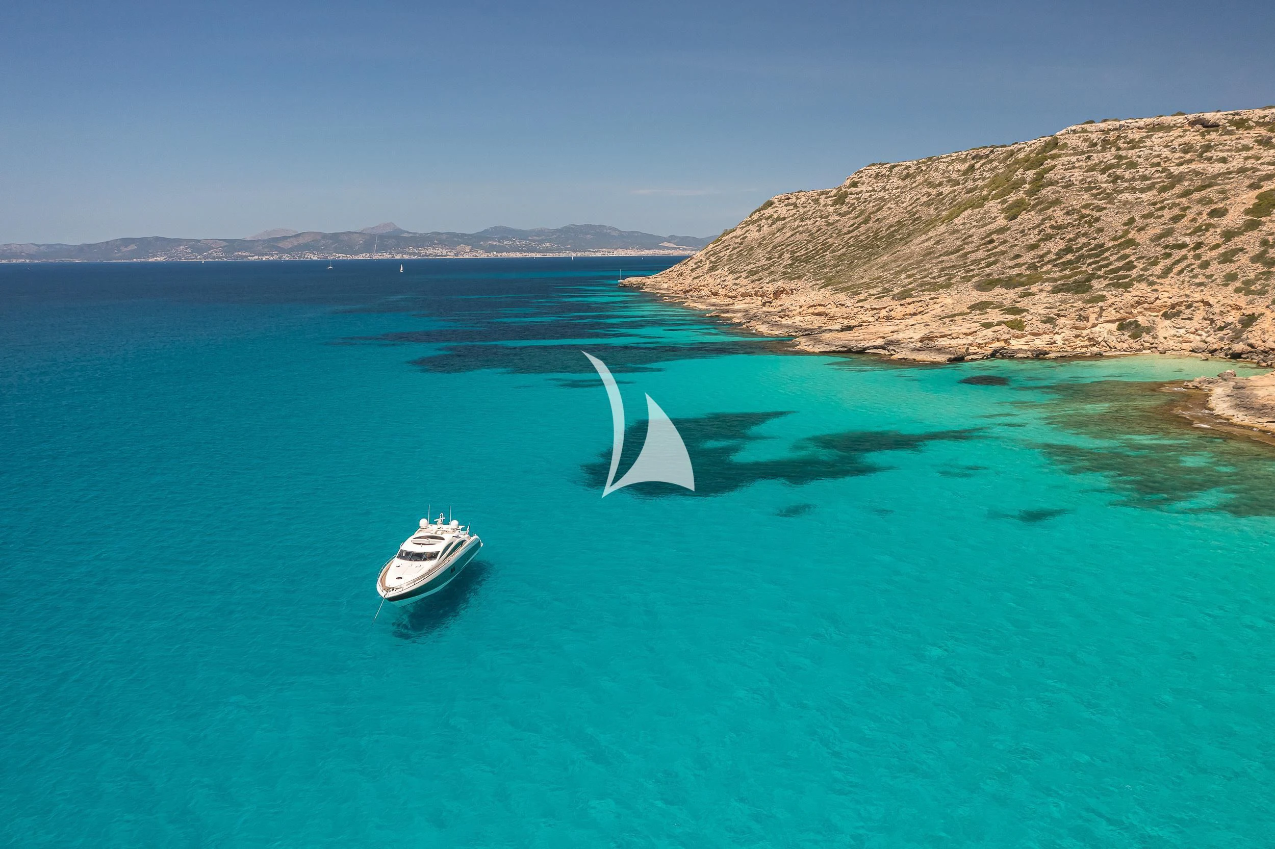a boat sailing in the sea aboard FROGGY Yacht for Sale