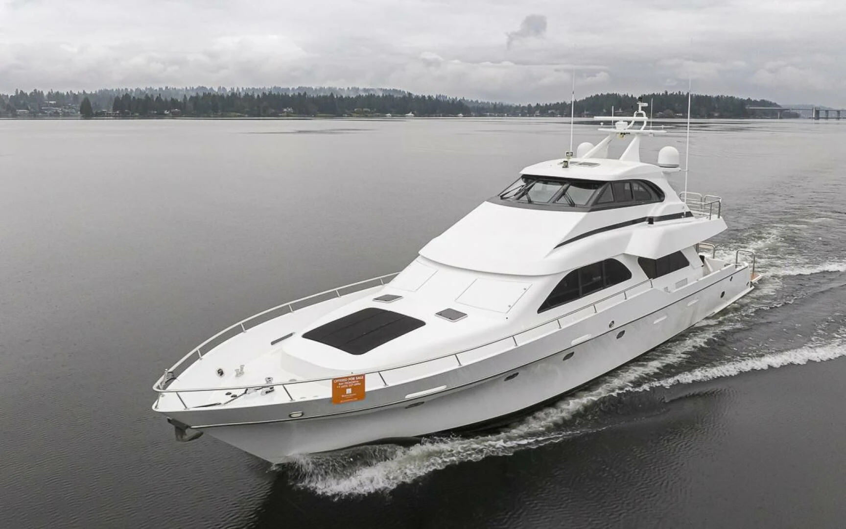 a boat on the water aboard SEA SPUR Yacht for Sale