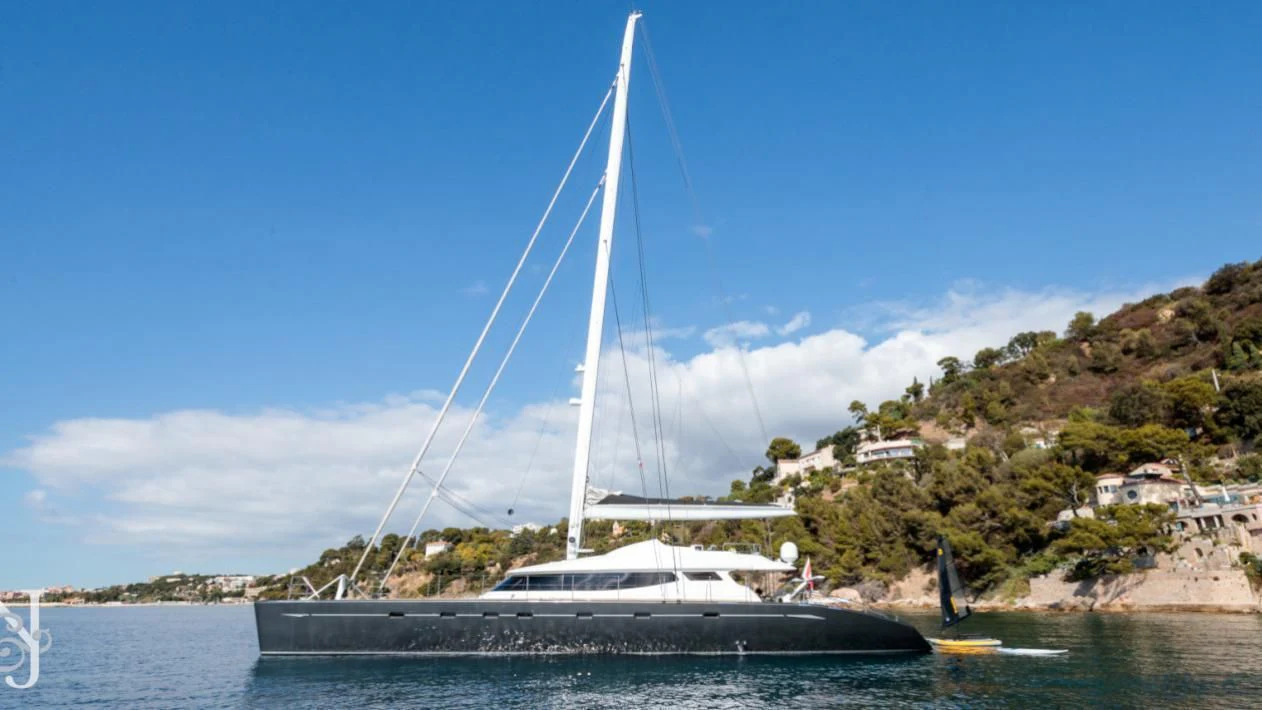 a boat on the water aboard ALLURES Yacht for Charter