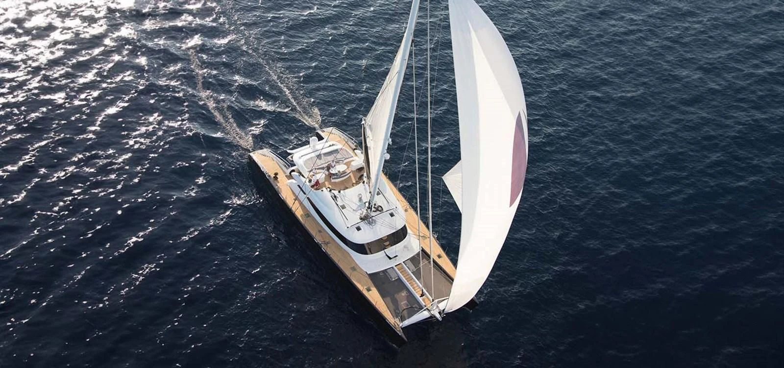 a boat on the water aboard ALLURES Yacht for Charter