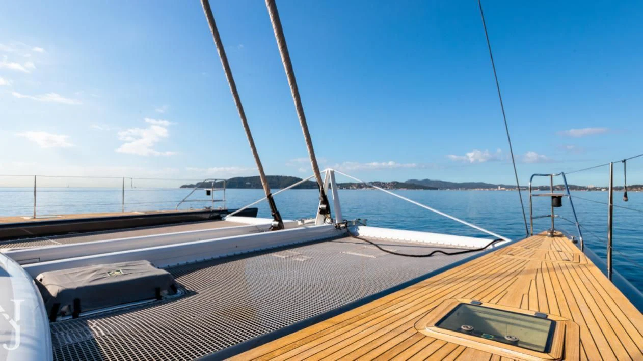 a boat on the water aboard ALLURES Yacht for Charter