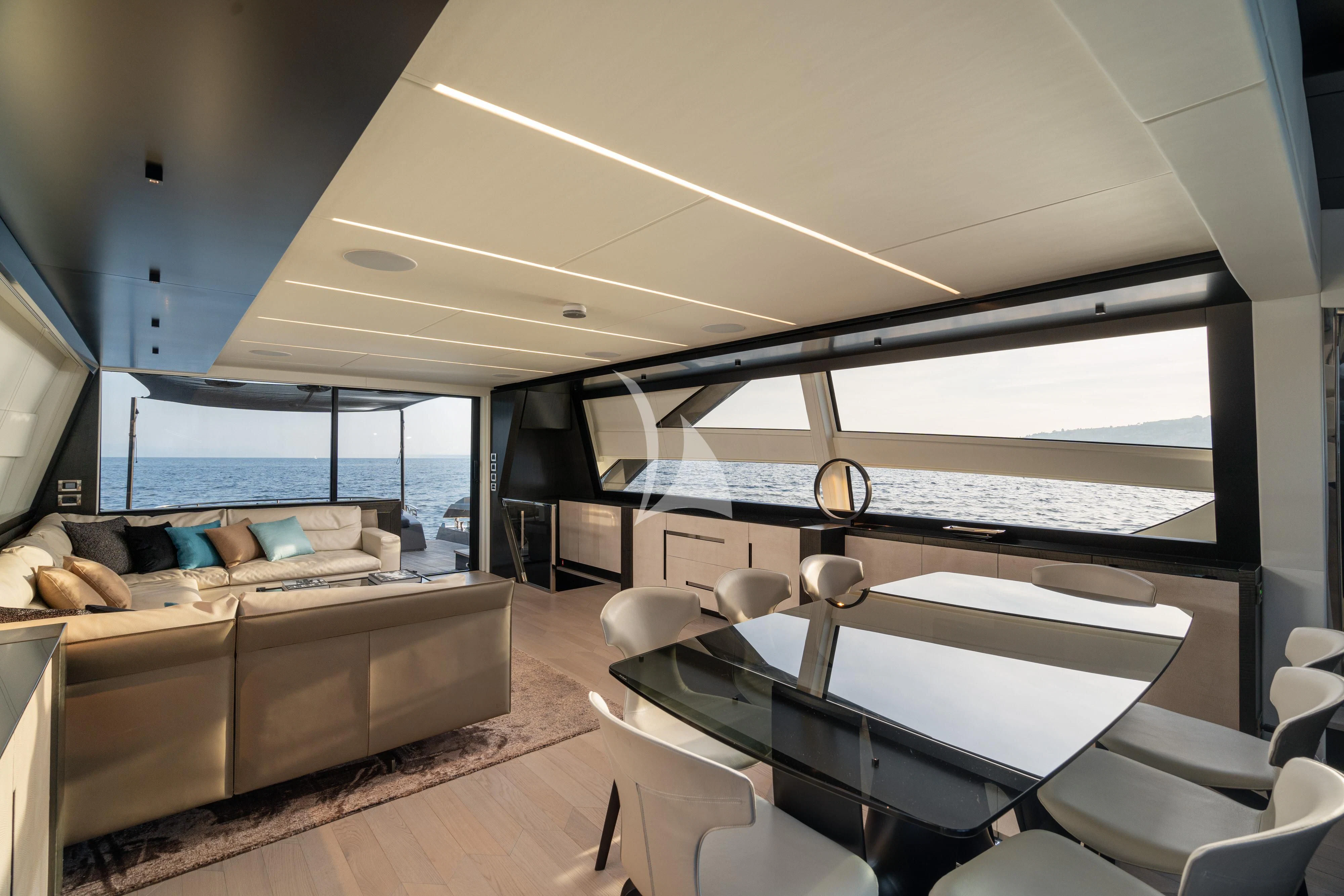 a boat on the water aboard SOPHIA Yacht for Sale