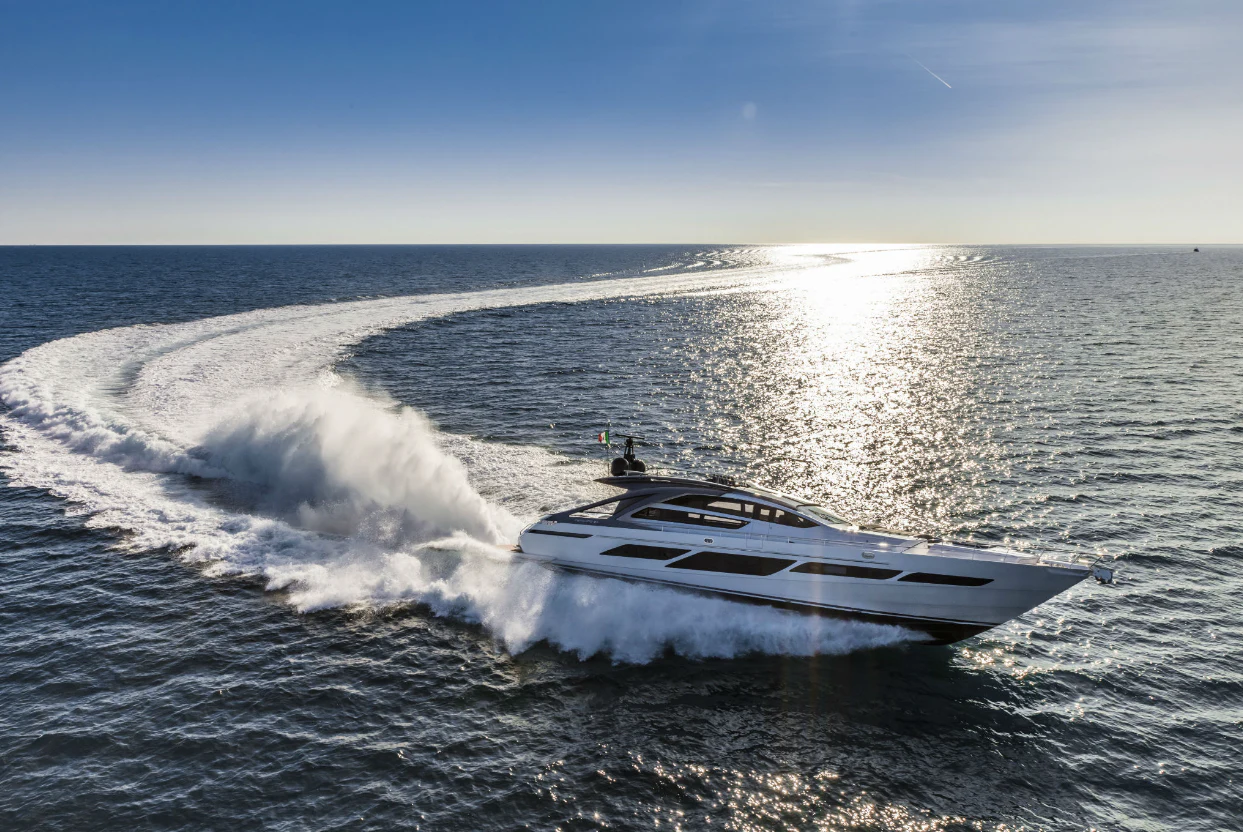 a boat on the water aboard SOPHIA Yacht for Sale