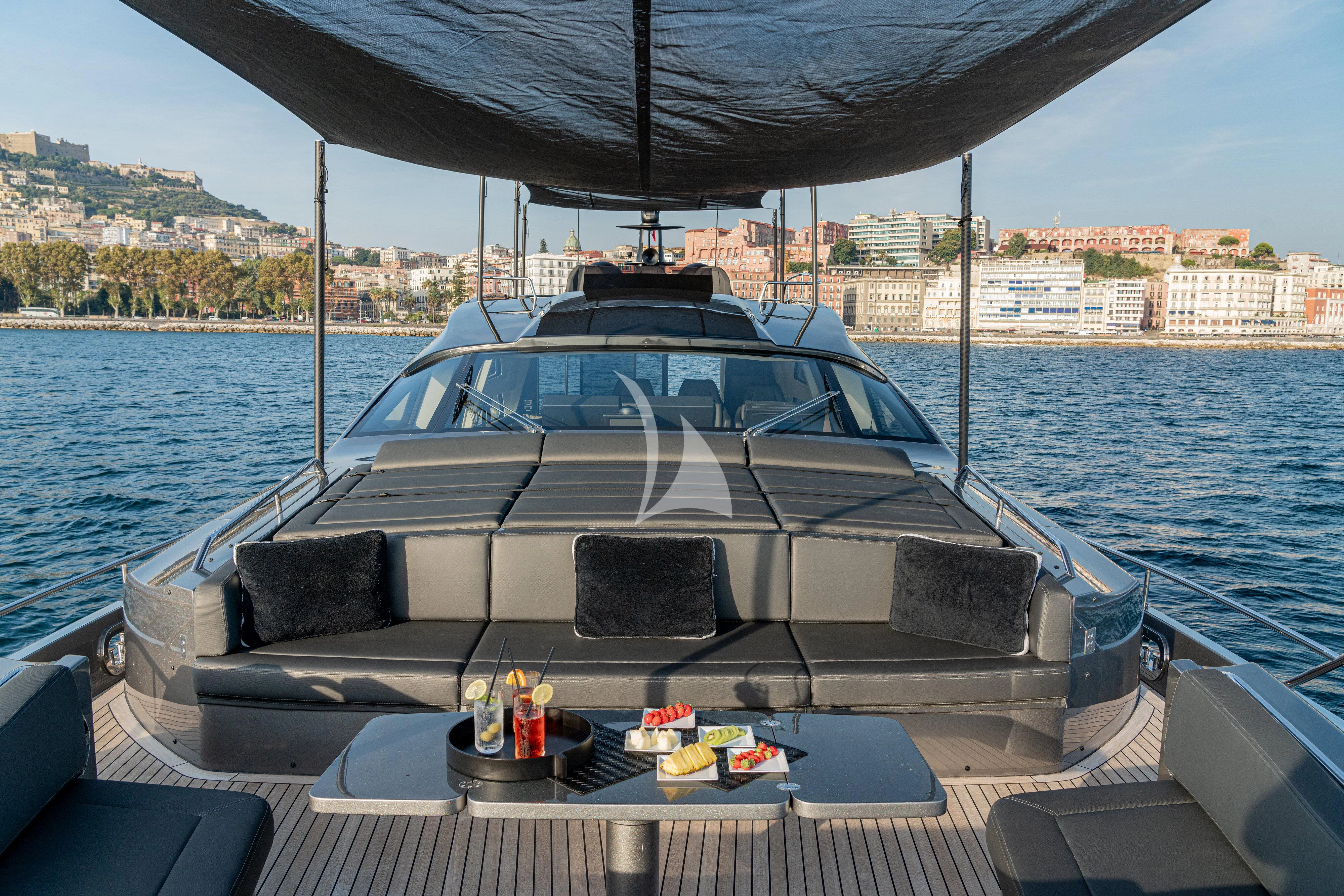 a boat on the water aboard SOPHIA Yacht for Sale