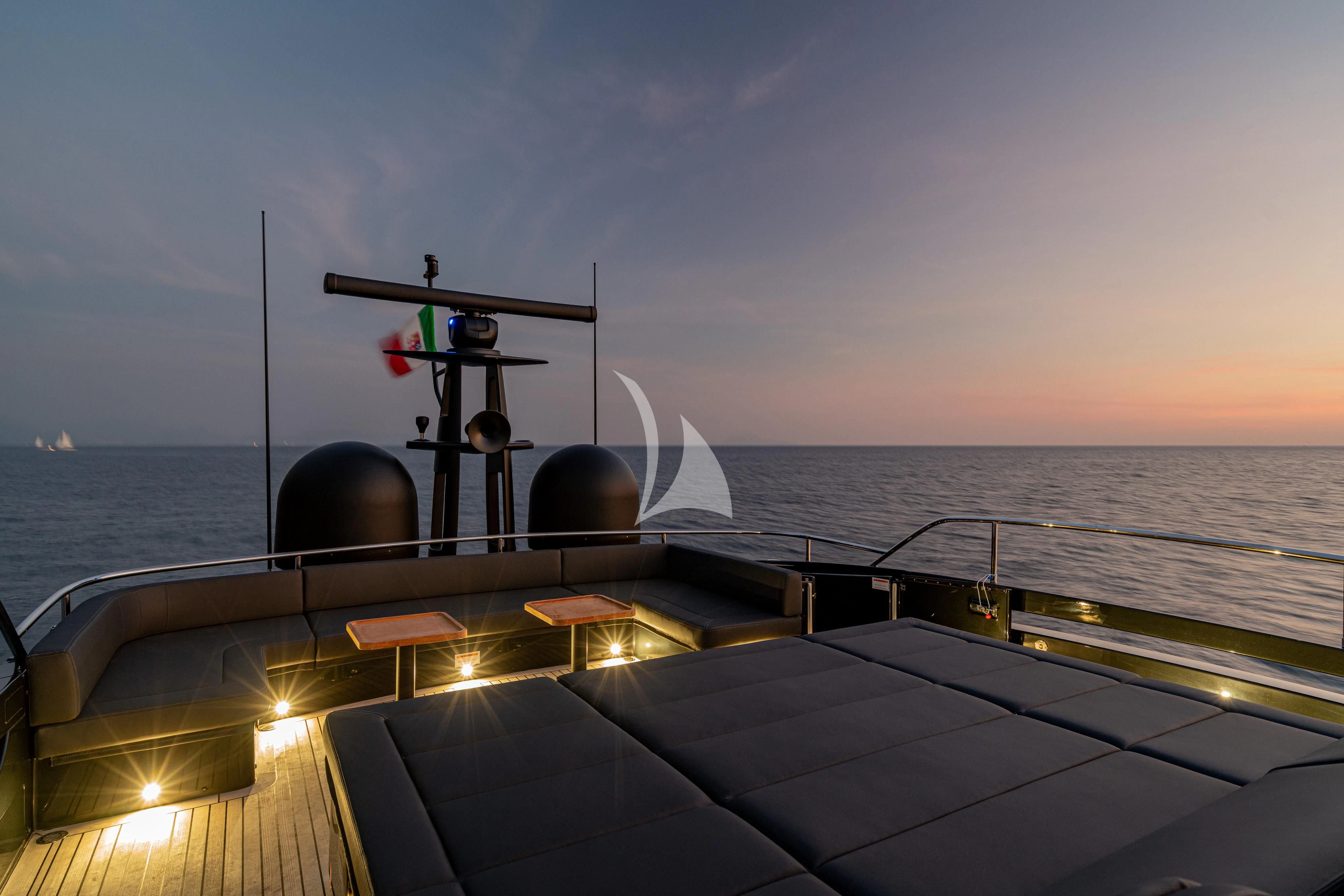 a boat on the water aboard SOPHIA Yacht for Sale