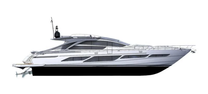 a close-up of a white sports car aboard SOPHIA Yacht for Sale
