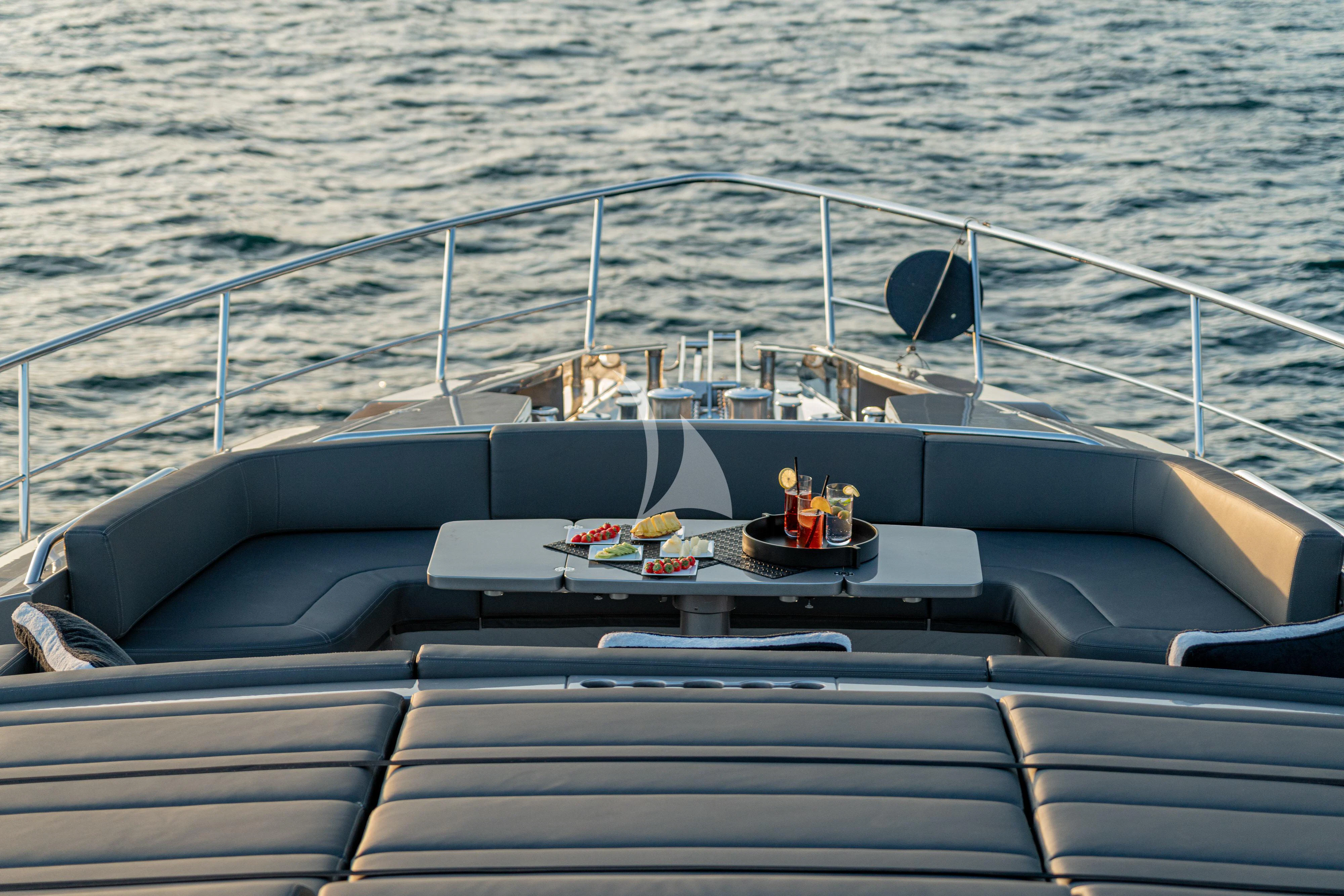 a boat on the water aboard SOPHIA Yacht for Sale
