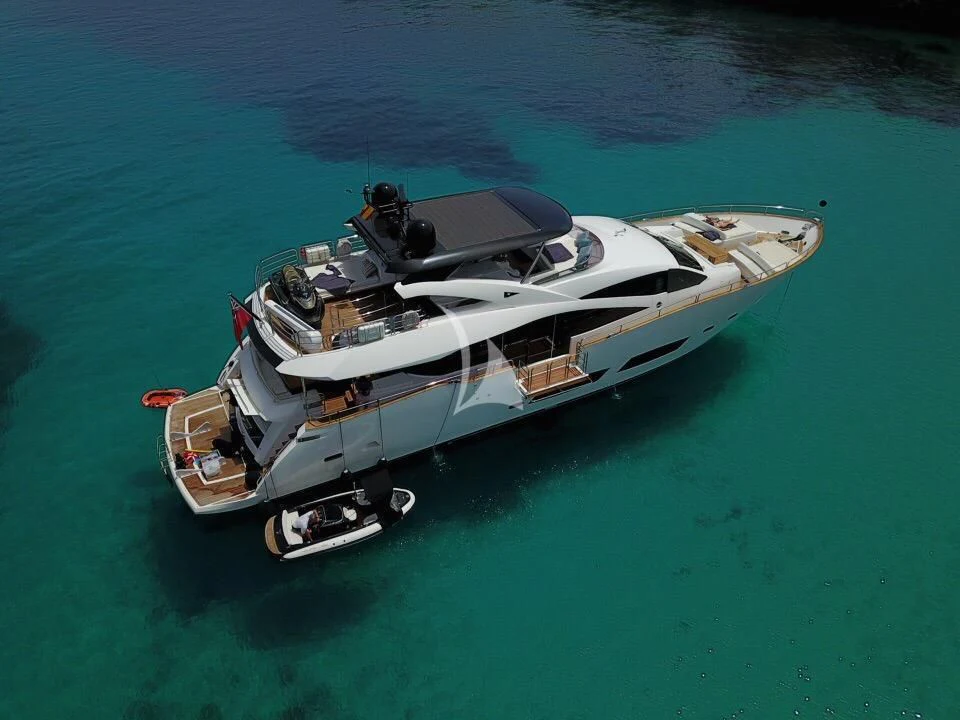 a boat on the water aboard RAY 3 Yacht for Sale
