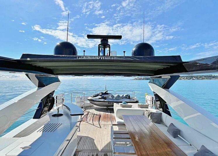 a boat on the water aboard RAY 3 Yacht for Sale