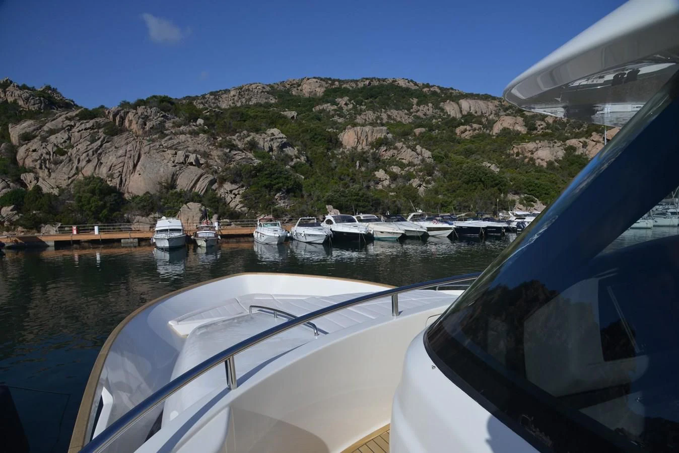 a boat in the water aboard BLESSED ONE Yacht for Sale