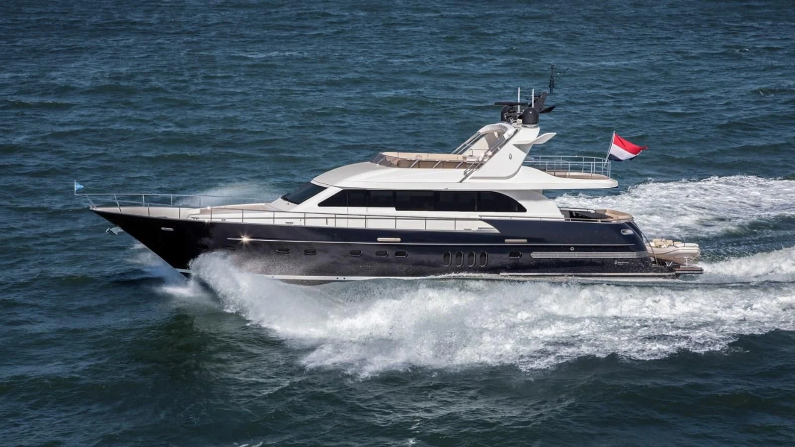 a boat in the water aboard VALENCIA Yacht for Sale