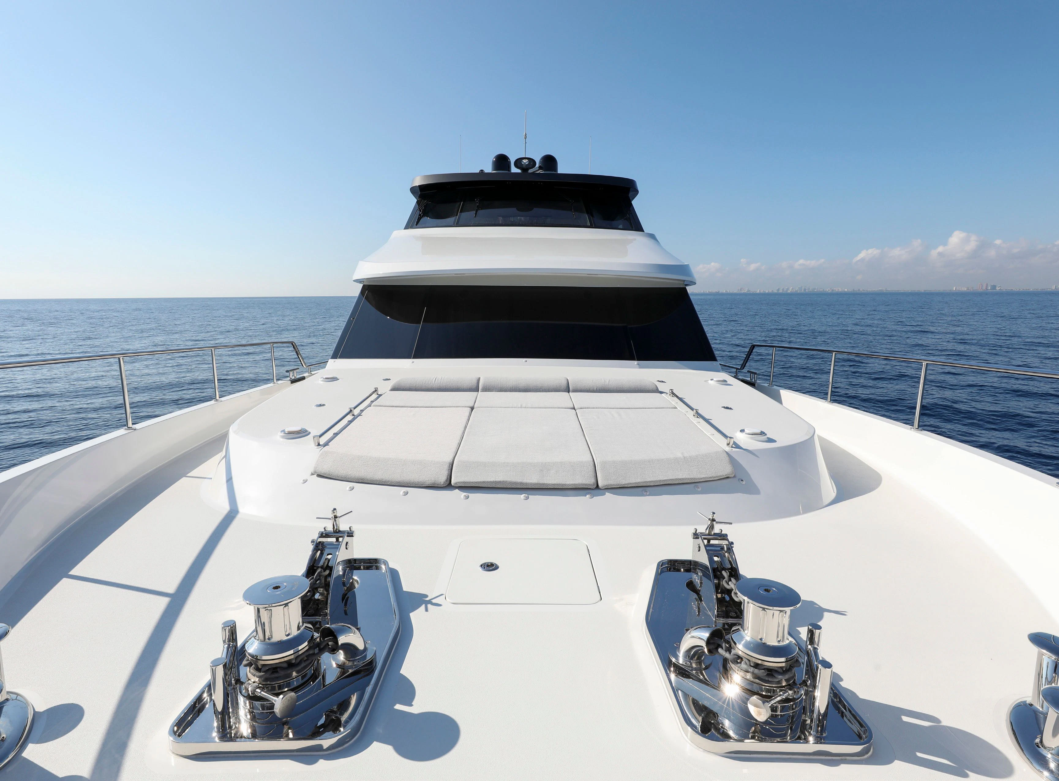 a boat on a boat aboard OCEAN ALEXANDER 32L10 Yacht for Sale