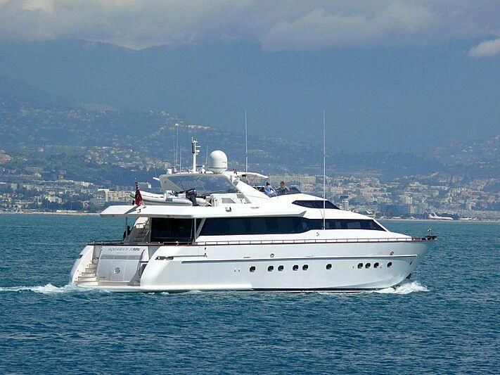 a boat on the water aboard DEMAREST Yacht for Sale