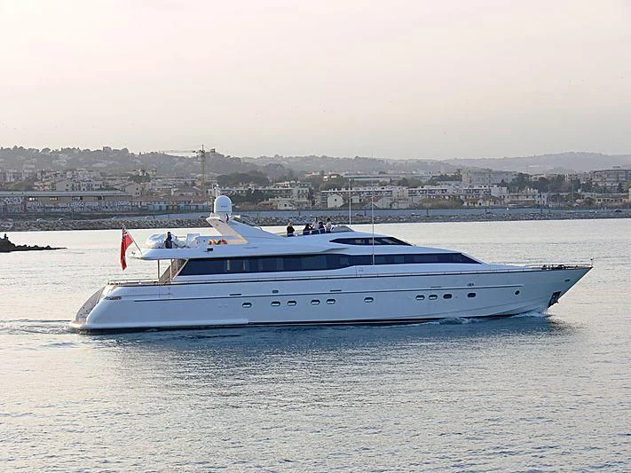 a boat on the water aboard DEMAREST Yacht for Sale